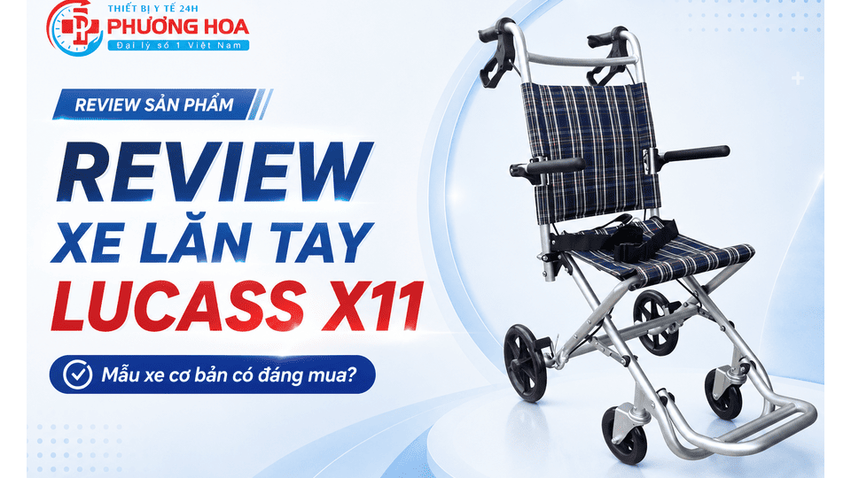 Review xe lăn tay Lucass X11: Mẫu xe cơ bản có đáng mua?